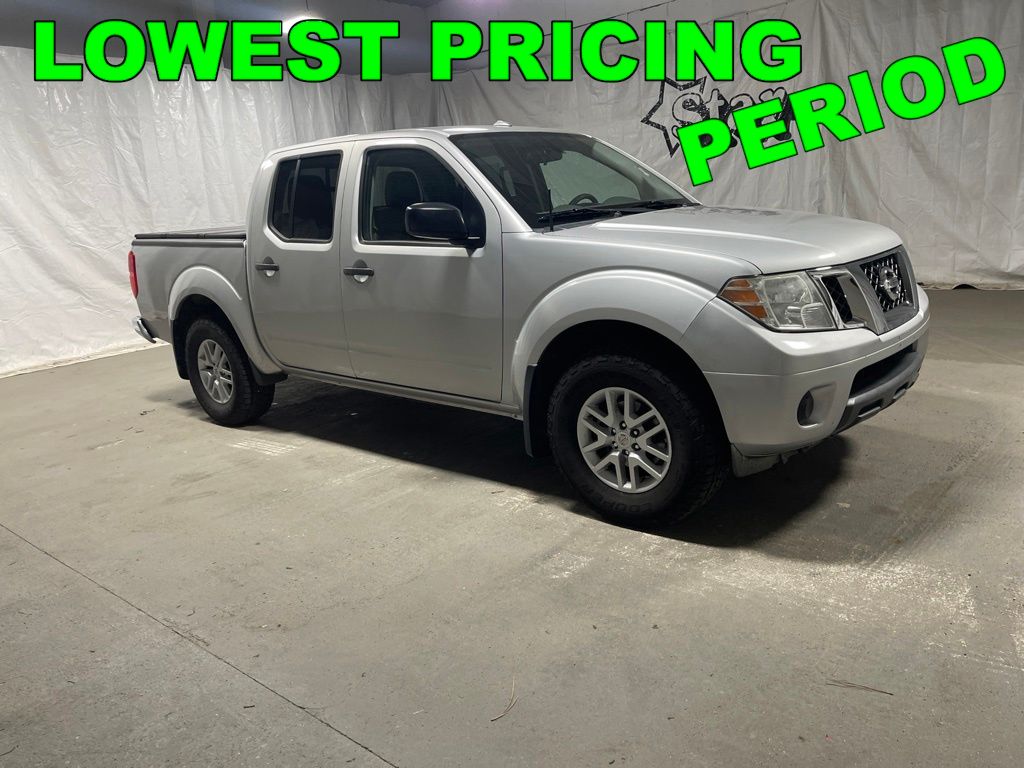 Brilliant Silver 2018 Nissan Frontier Pickup Truck Four-Wheel Drive 5-Speed Automatic Overdrive