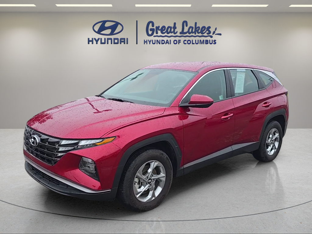 Ultimate Red 2024 Hyundai Tucson SE AWD SUV / Crossover All-Wheel Drive 8-Speed Automatic
