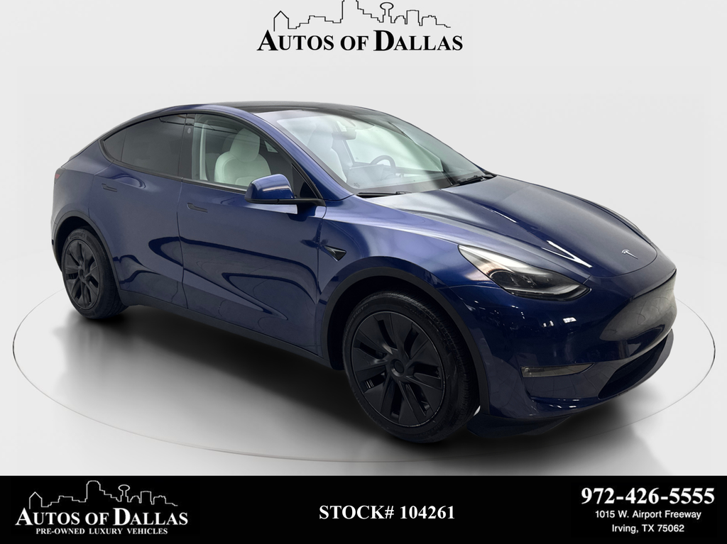 Blue 2024 Tesla Model Y Long Range AWD SUV / Crossover All-Wheel Drive 1-Speed Automatic
