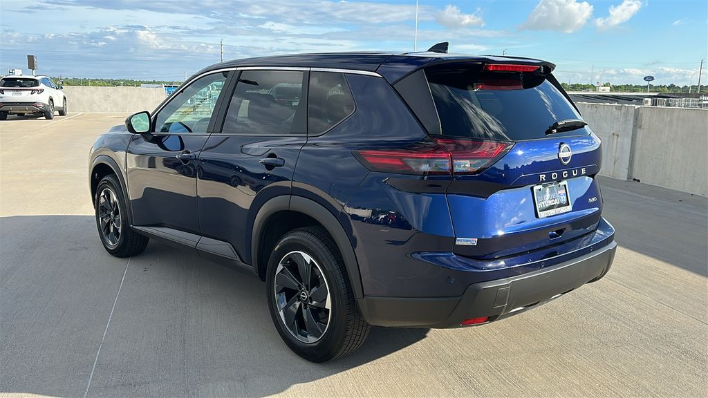 2025 Nissan Rogue SV Blue at Bravo Nissan