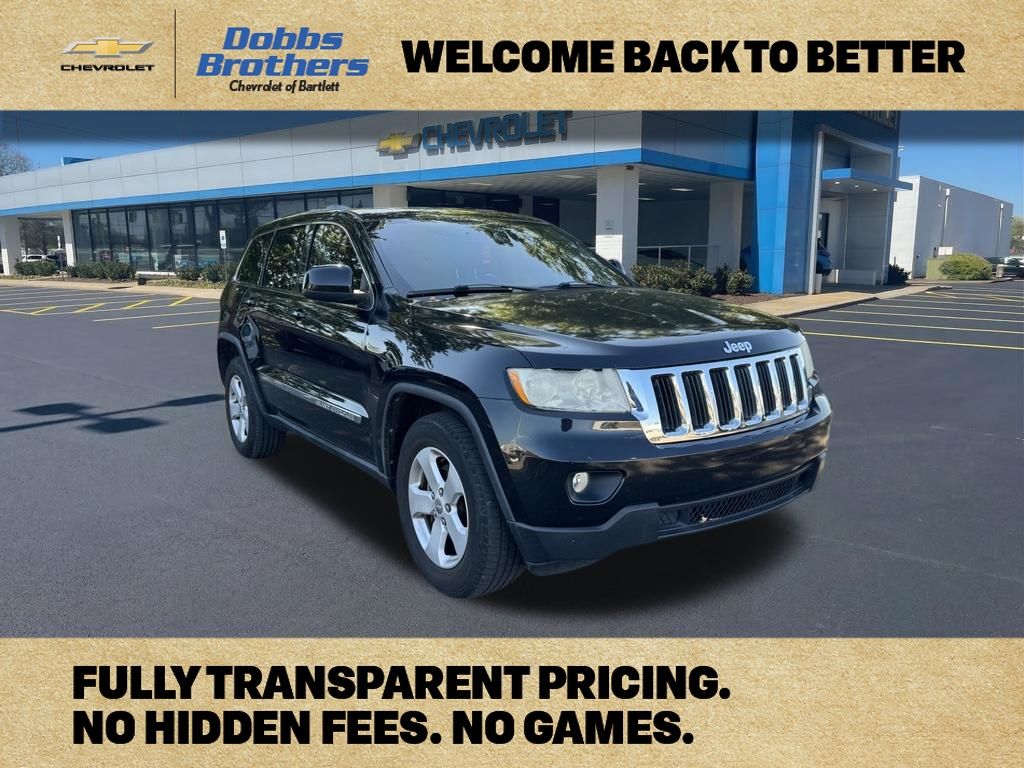 Brilliant Black Crystal Pearlcoat 2012 Jeep Grand Cherokee SUV / Crossover 4X2 5-Speed Automatic