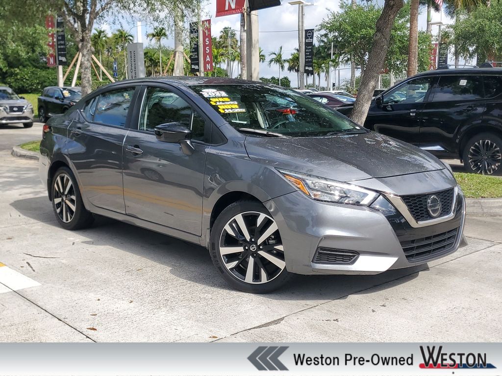used 2022 Nissan Versa car, priced at $13,776