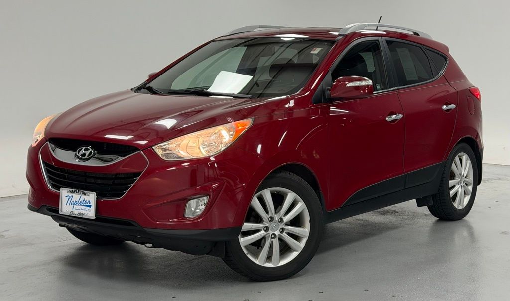 Garnet Red 2011 Hyundai Tucson Limited FWD SUV / Crossover Front-Wheel Drive 6-Speed Automatic Overdrive