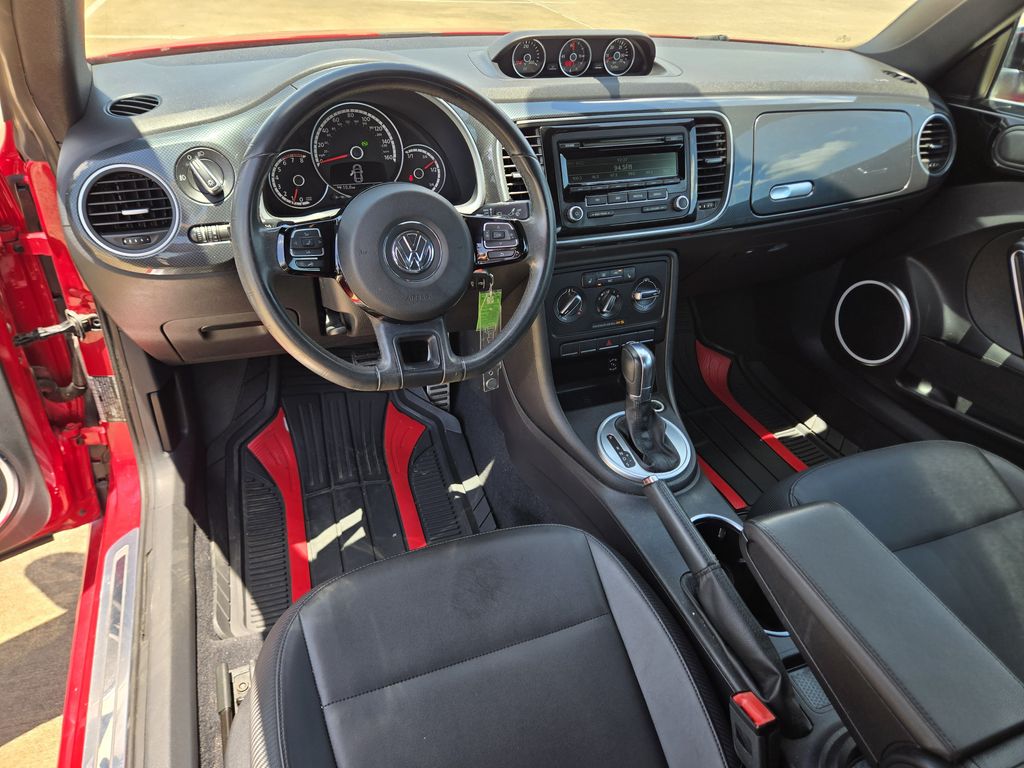 2014 Volkswagen Beetle 2.0T R-Line Red at Joe Myers Mazda Kia