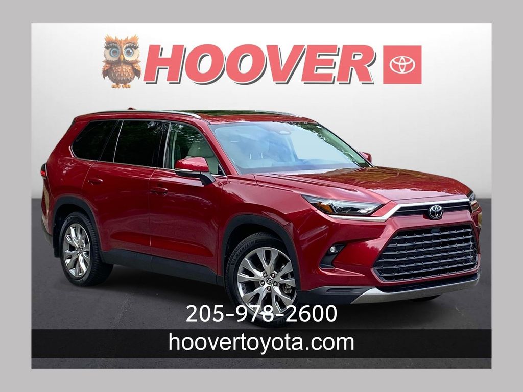 Red (Ruby Flare Pearl) 2024 Toyota Grand Highlander SUV / Crossover Front-Wheel Drive 8-Speed Automatic