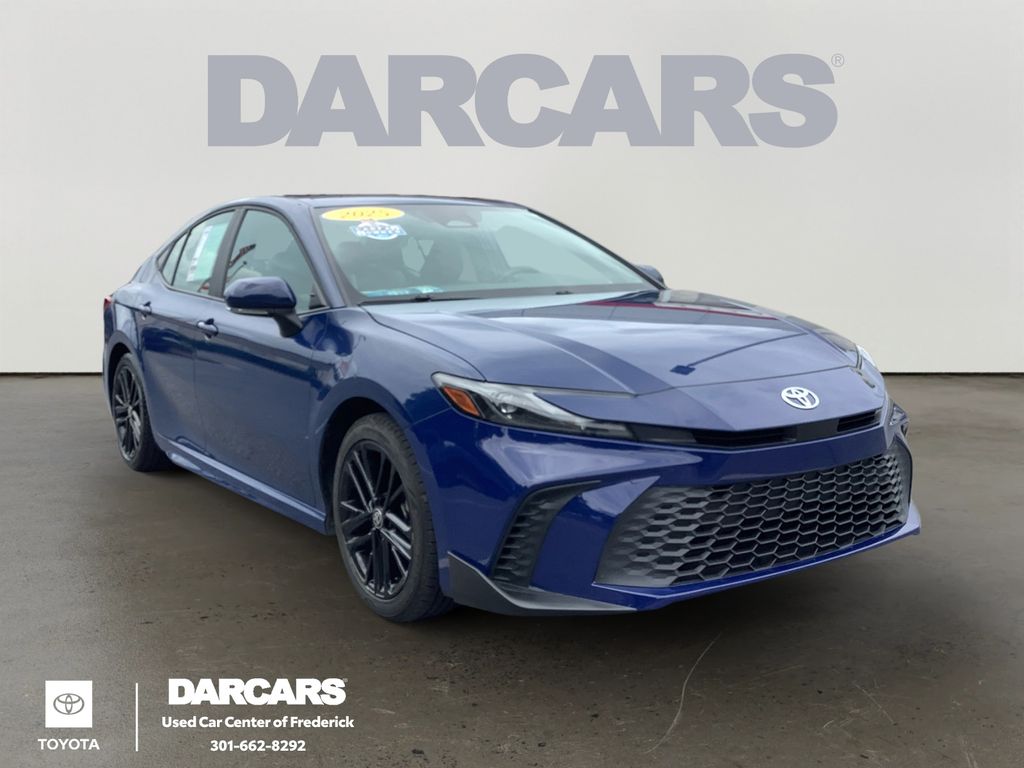 Reservoir Blue 2025 Toyota Camry Sedan Front-Wheel Drive Continuously Variable Transmission