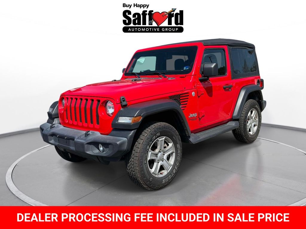 Firecracker Red Clearcoat 2021 Jeep Wrangler Sport S 4WD SUV / Crossover Four-Wheel Drive 8-Speed Automatic