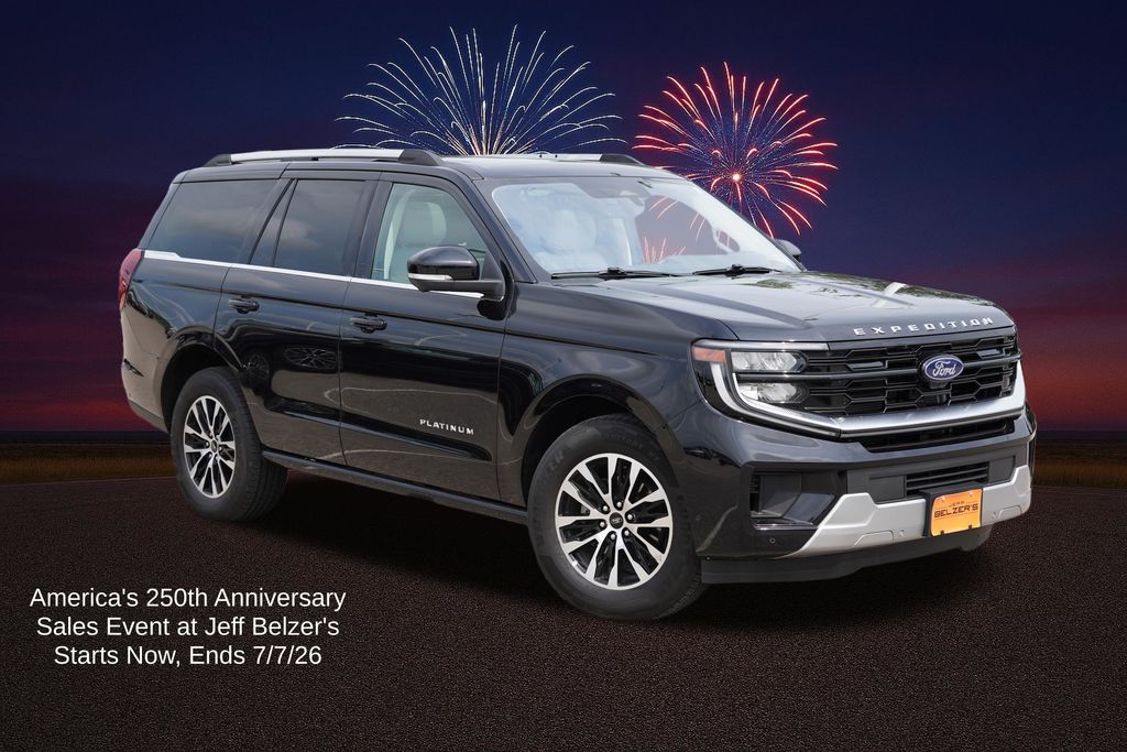 Agate Black Metallic 2025 Ford Expedition SUV / Crossover Four-Wheel Drive Automatic