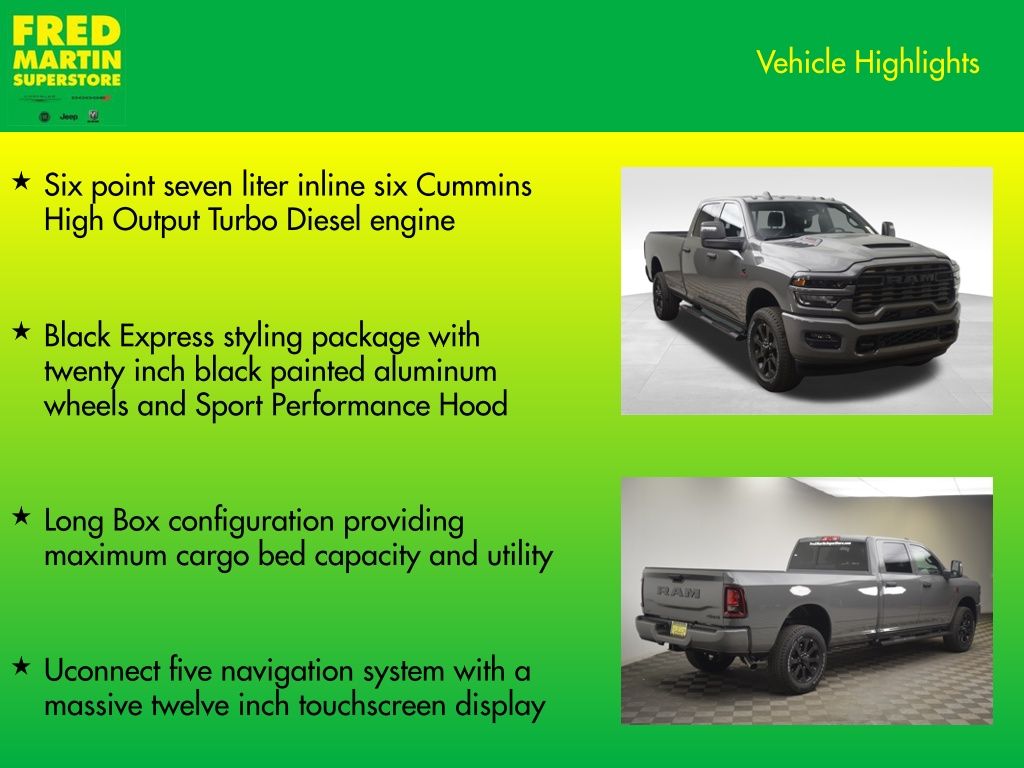 new 2026 Ram 2500 car, priced at $69,779