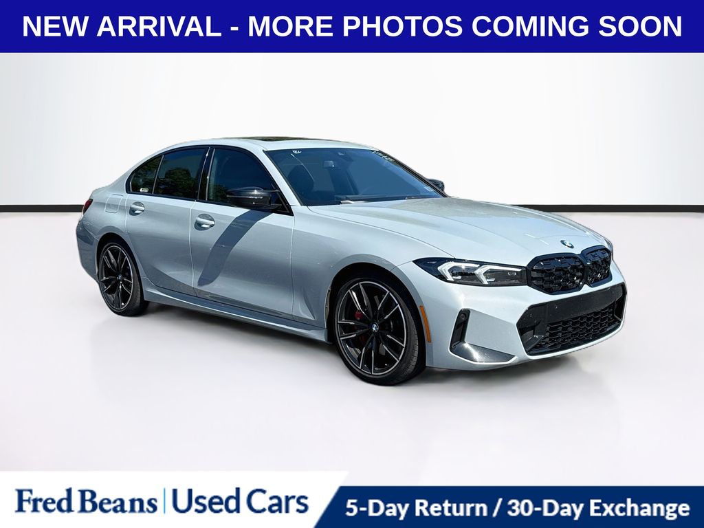 Brooklyn Gray Metallic 2023 BMW 3 Series Sedan Rear-Wheel Drive 8-Speed Automatic
