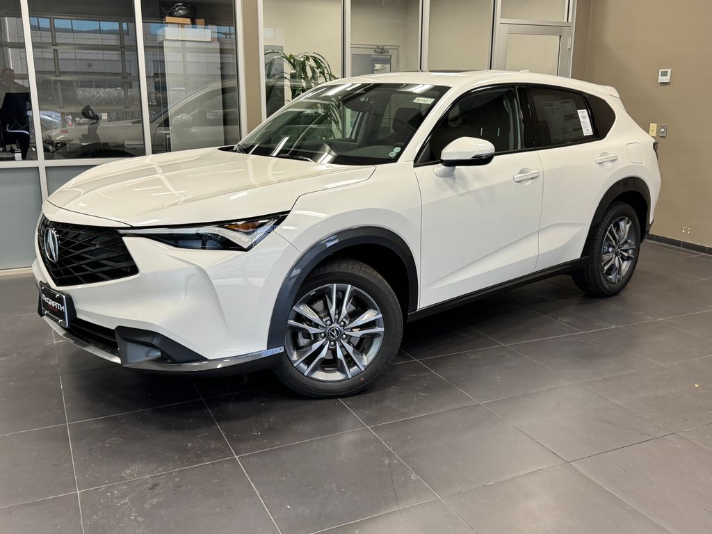 Platinum White Pearl 2026 Acura ADX SUV / Crossover Front-Wheel Drive Continuously Variable Transmission