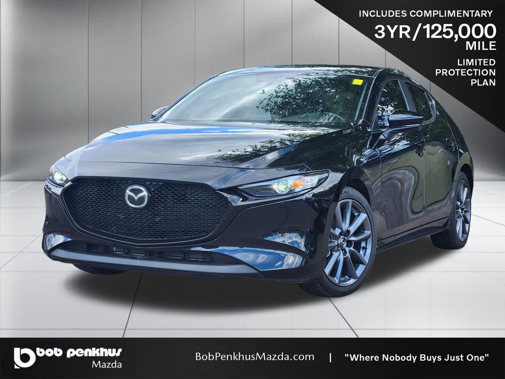 Jet Black Mica 2020 Mazda MAZDA3 Hatchback All-Wheel Drive 6-Speed Automatic