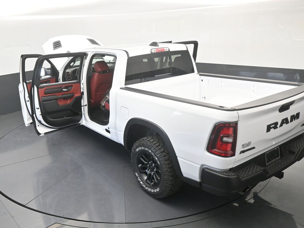 New 2026 Bright White Clearcoat Ram Rebel image 65