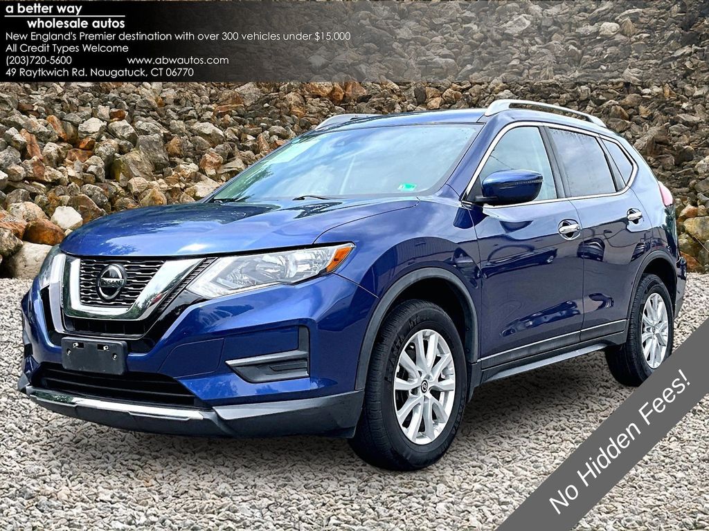 Caspian Blue Metallic 2019 Nissan Rogue SUV / Crossover All-Wheel Drive Continuously Variable Transmission