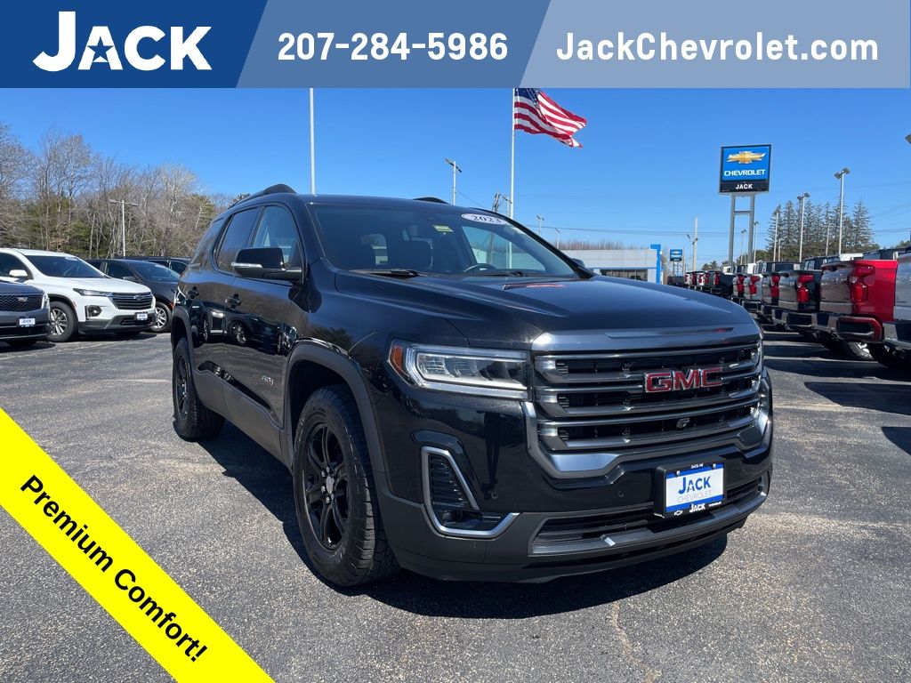 Black (Ebony Twilight Metallic) 2023 GMC Acadia AT4 AWD SUV / Crossover Four-Wheel Drive 9-Speed Automatic