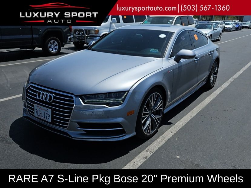Tornado Gray Metallic 2016 Audi A7 Sedan All-Wheel Drive 8-Speed Automatic