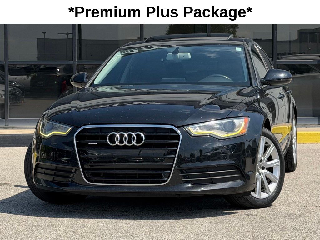 Phantom Black Pearl 2014 Audi A6 2.0T quattro Premium Plus Sedan AWD Sedan All-Wheel Drive 8-Speed Automatic