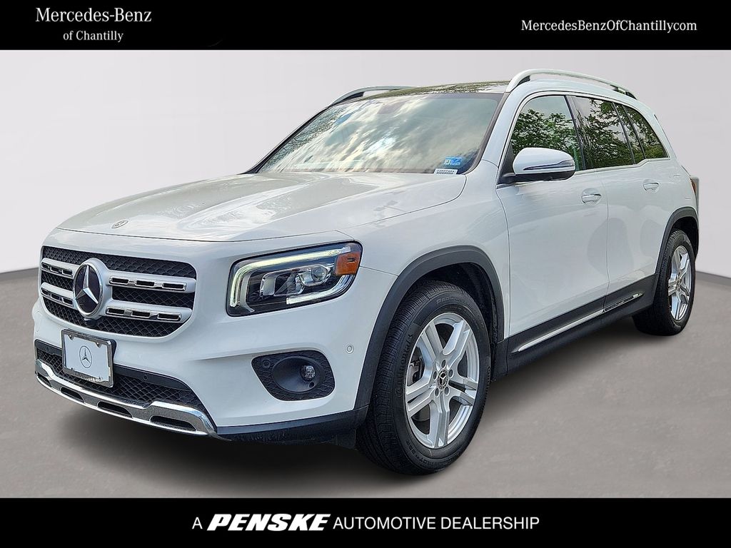 Polar White 2021 Mercedes-Benz GLB 250 4MATIC SUV / Crossover All-Wheel Drive 8-Speed Automatic