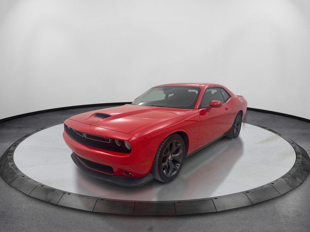 Torred Clearcoat 2019 Dodge Challenger Coupe Rear-Wheel Drive 8-Speed Automatic