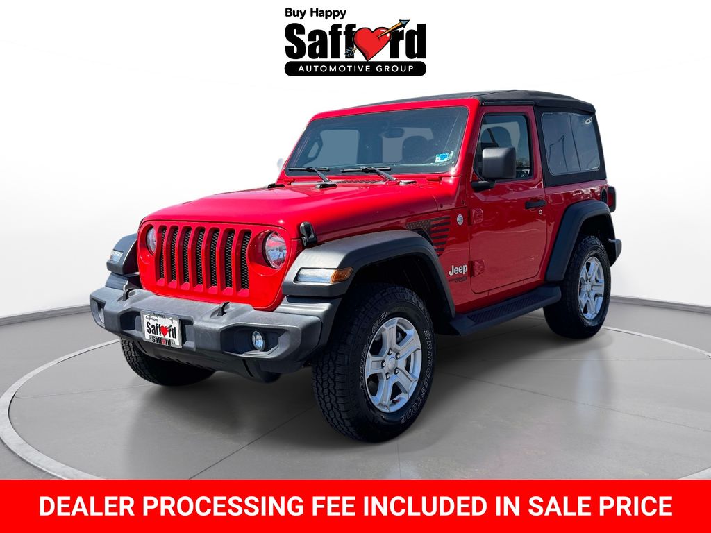Firecracker Red Clearcoat 2021 Jeep Wrangler Sport S 4WD SUV / Crossover Four-Wheel Drive 8-Speed Automatic