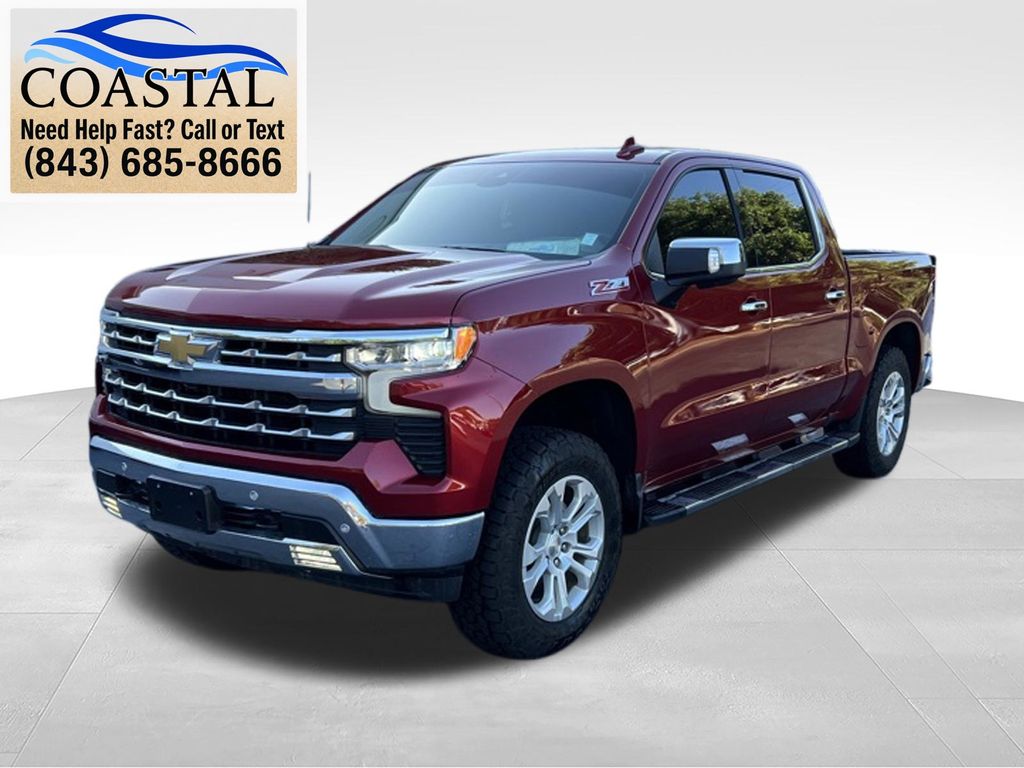 2023 Chevrolet Silverado 1500 LTZ Red at Bob Mills Chevrolet