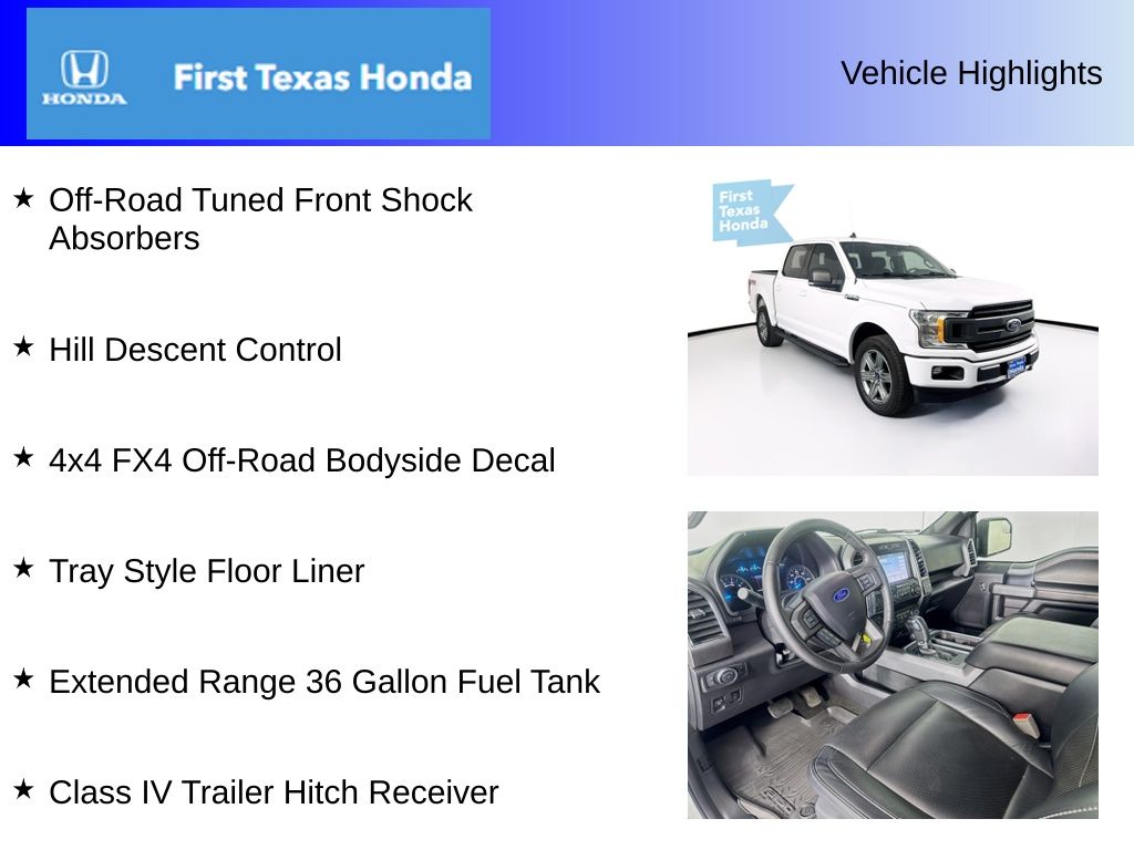 Used Car 2019 Ford F-150  Xlt For Sale Under $30,000 In Austin, Texas