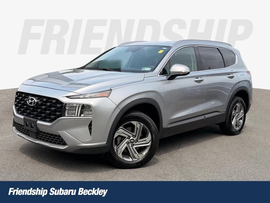 Shimmering Silver Pearl 2023 Hyundai Santa Fe SUV / Crossover All-Wheel Drive 8-Speed Automatic