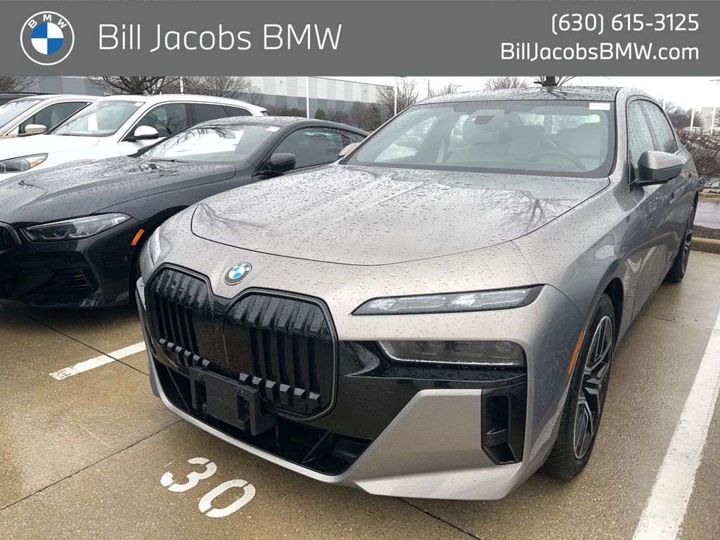 Gray (Oxide Grey Metallic) 2025 BMW 7 Series 760i xDrive Sedan All-Wheel Drive 8-Speed Automatic