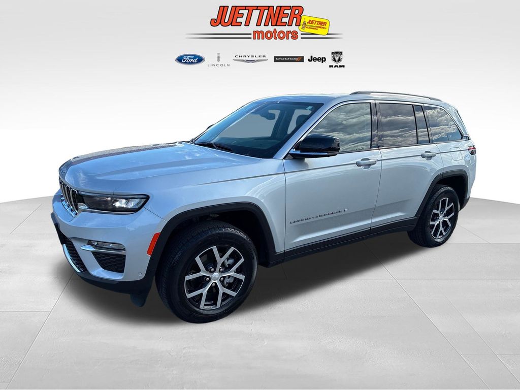 Silver Zynith 2023 Jeep Grand Cherokee SUV / Crossover Four-Wheel Drive 8-Speed Automatic