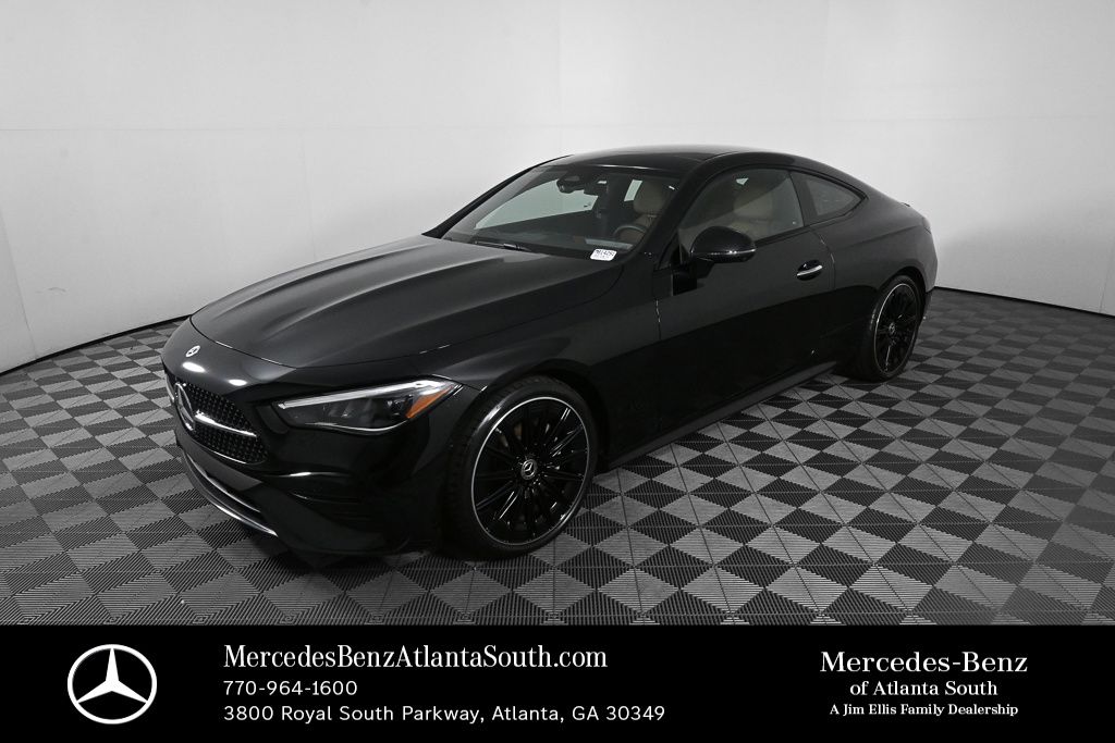 Black 2026 Mercedes-Benz CLE Coupe All-Wheel Drive 9-Speed Automatic