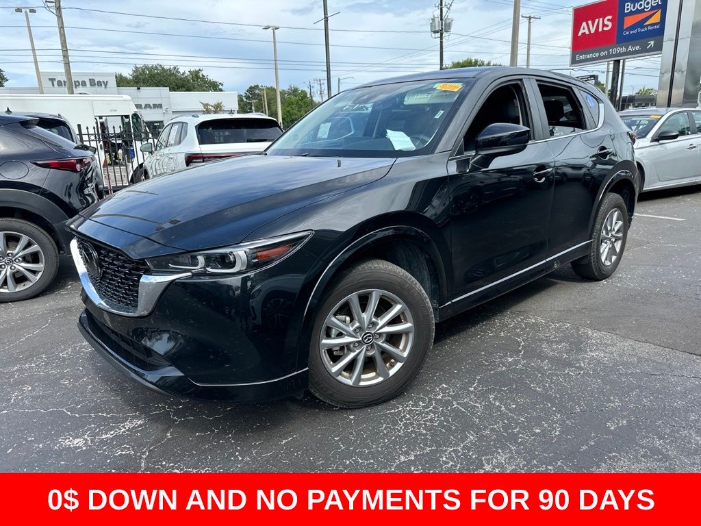 Jet Black 2025 Mazda CX-5 2.5 S Preferred AWD SUV / Crossover All-Wheel Drive 6-Speed Automatic
