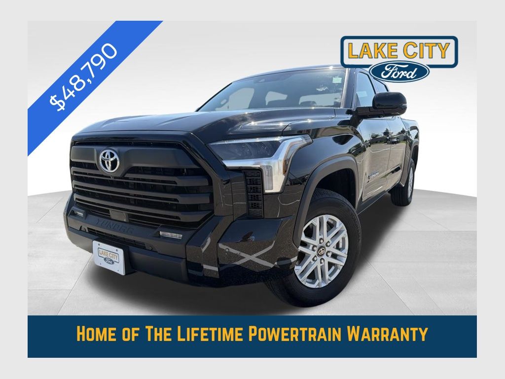 Midnight Black Metallic 2026 Toyota Tundra Pickup Truck Four-Wheel Drive Automatic