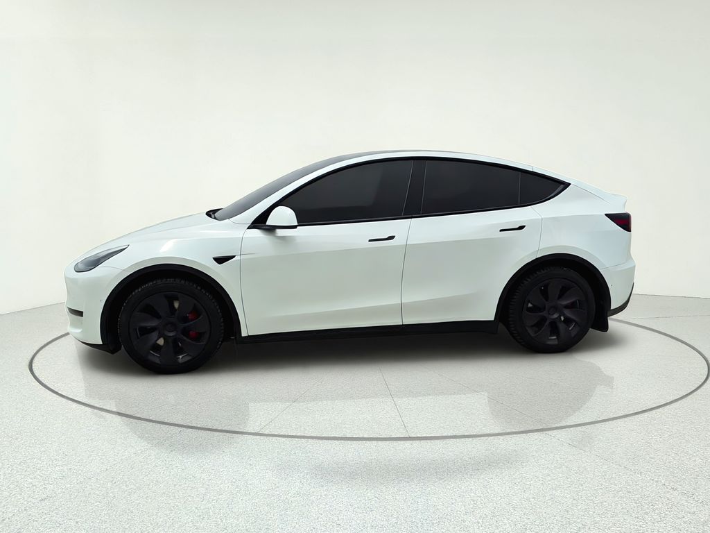 2021 Tesla Model Y Long Range White at Toyota of Victoria