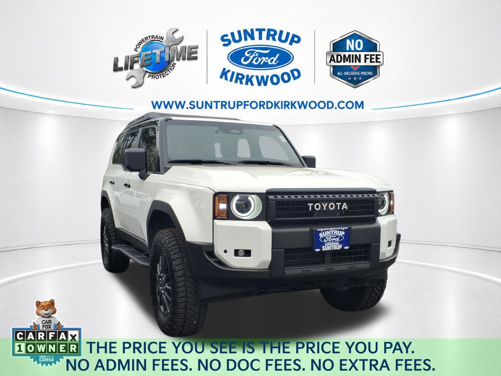 Ice Cap 2024 Toyota Land Cruiser SUV / Crossover Four-Wheel Drive 8-Speed Automatic