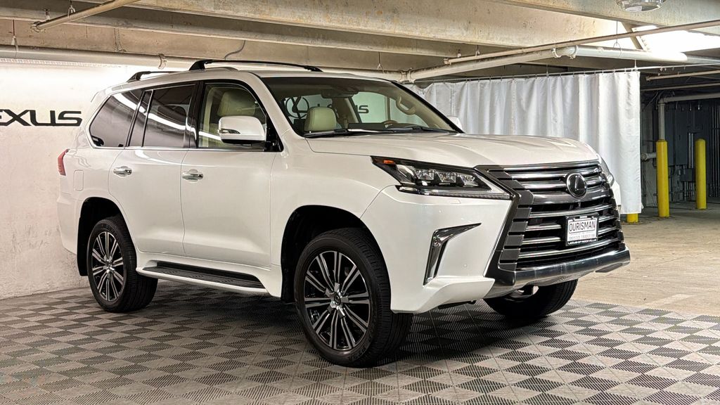 White Pearl 2021 Lexus LX SUV / Crossover 8-Speed Automatic