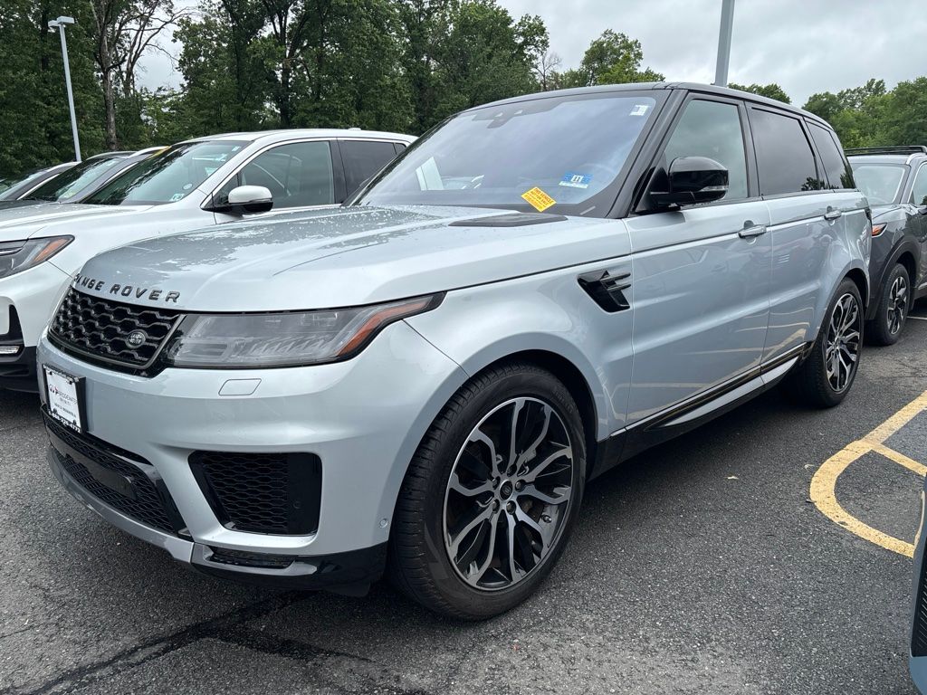 Silver 2021 Land Rover Range Rover Sport SUV / Crossover All-Wheel Drive 8-Speed Automatic