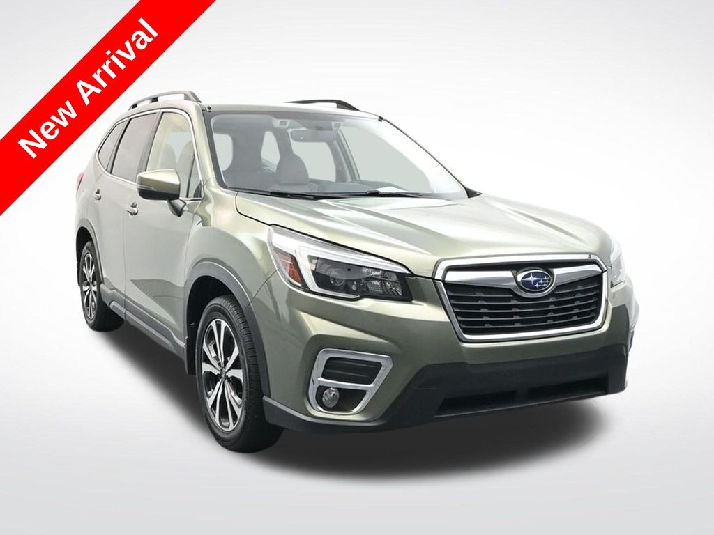 Jasper Green Metallic 2021 Subaru Forester SUV / Crossover All-Wheel Drive Continuously Variable Transmission