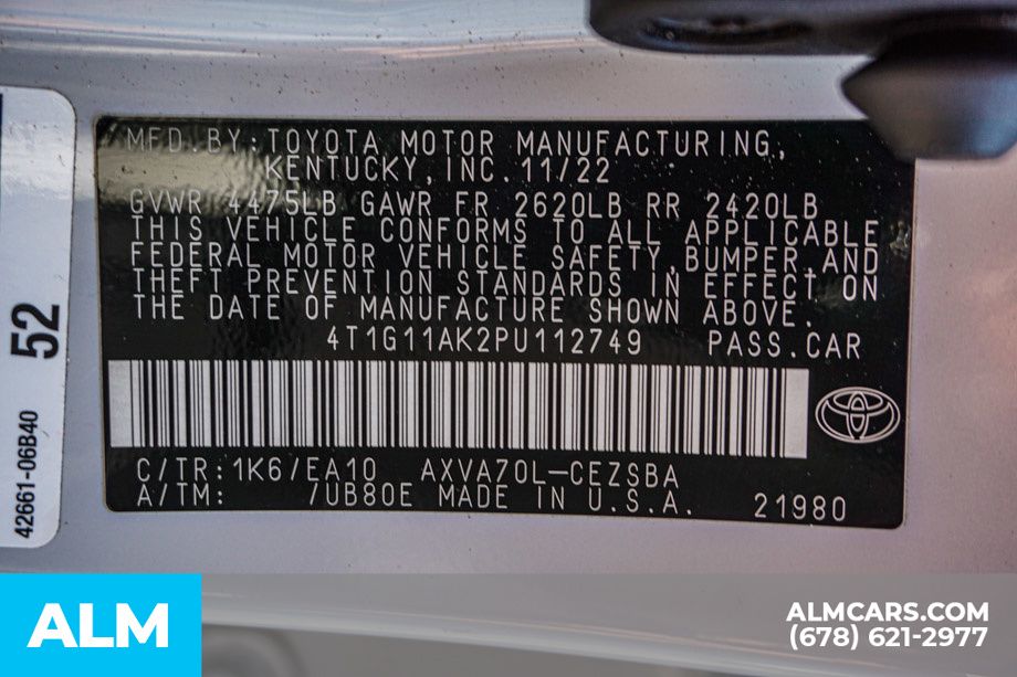 2023 Toyota Camry SE photo 46
