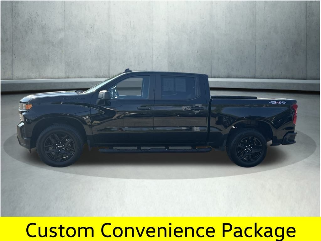 Used 2021 Chevrolet Silverado 1500 Custom with VIN 1GCPYBEK7MZ323556 for sale in Saco, ME