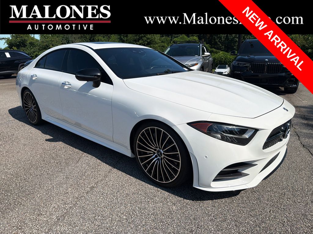 Polar White 2020 Mercedes-Benz CLS Coupe Rear-Wheel Drive 9-Speed Automatic