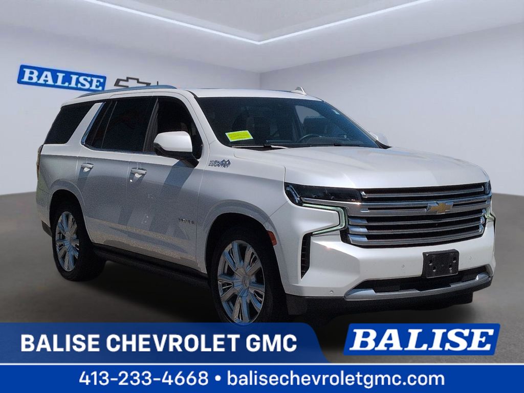 White (Iridescent Pearl Tricoat) 2024 Chevrolet Tahoe High Country 4WD SUV / Crossover Four-Wheel Drive