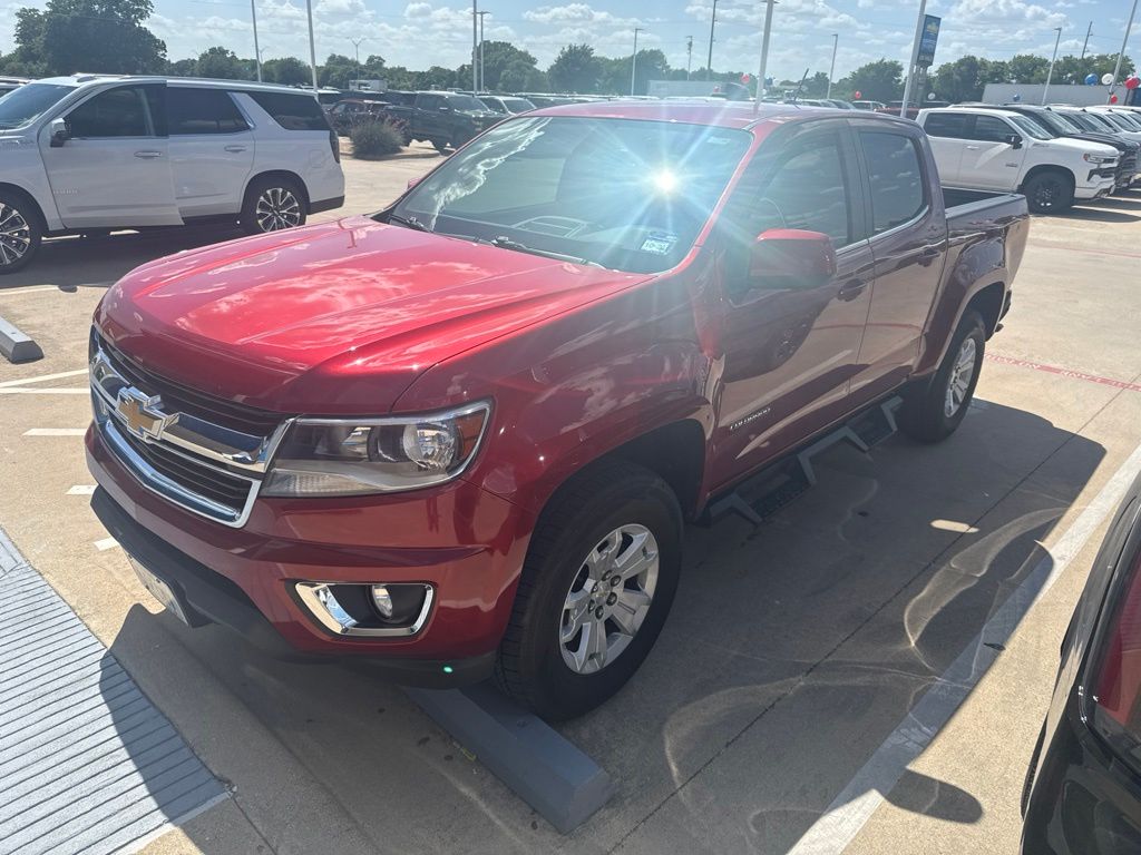 Red Rock Metallic 2016 Chevrolet Colorado Pickup Truck 4X2 6-Speed Automatic