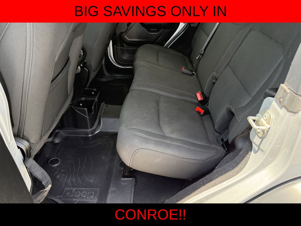 2023 Jeep Wrangler Sport S Silver at DeMontrond Mazda