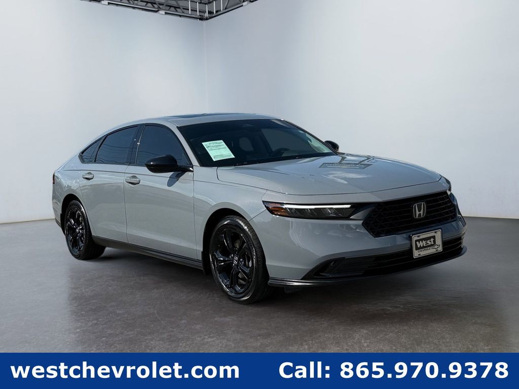 Urban Gray Pearl 2025 Honda Accord Sedan Front-Wheel Drive Continuously Variable Transmission