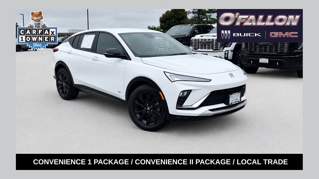 Summit White 2025 Buick Envista SUV / Crossover Front-Wheel Drive 6-Speed Automatic