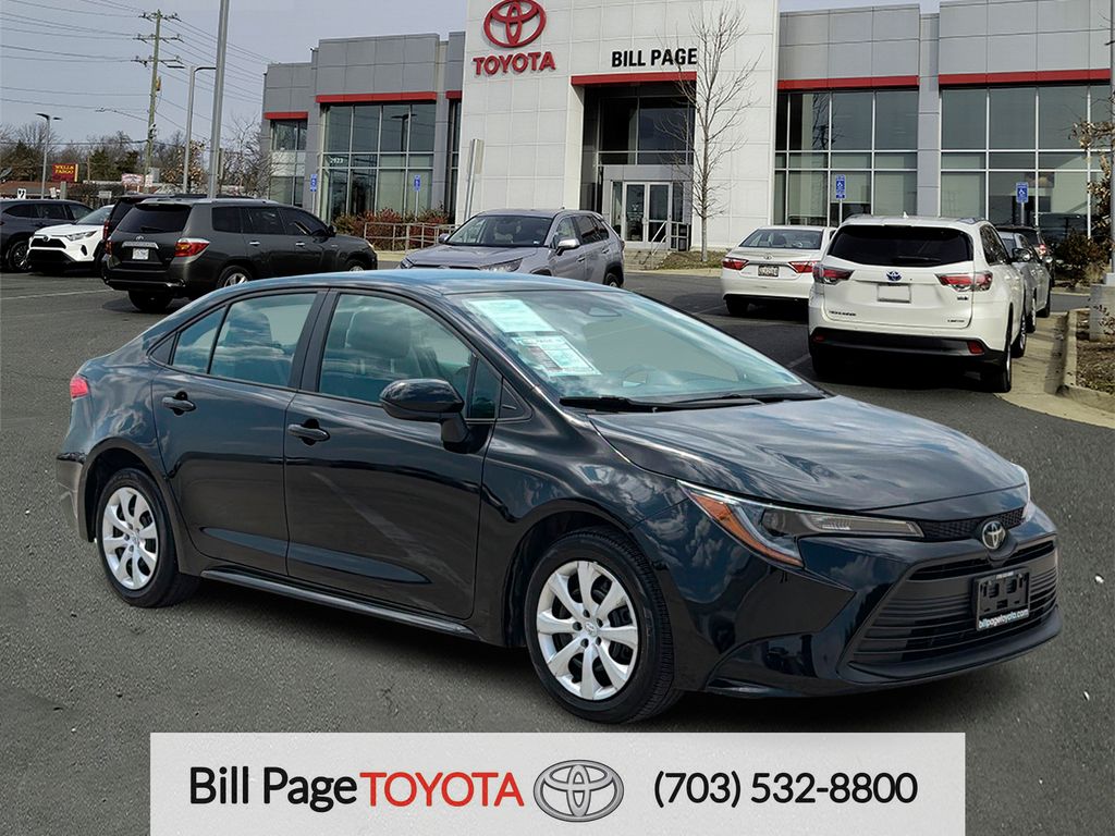 Midnight Black Metallic 2026 Toyota Corolla Sedan Front-Wheel Drive Continuously Variable Transmission