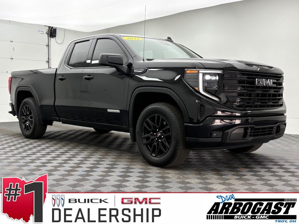 Onyx Black 2023 GMC Sierra 1500 Pickup Truck Four-Wheel Drive 8-Speed Automatic