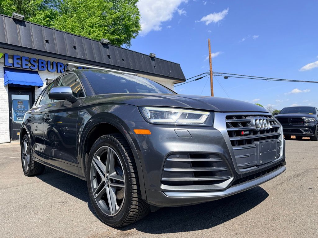Daytona Gray Pearl 2018 Audi SQ5 3.0T quattro Premium Plus AWD SUV / Crossover All-Wheel Drive 8-Speed Automatic