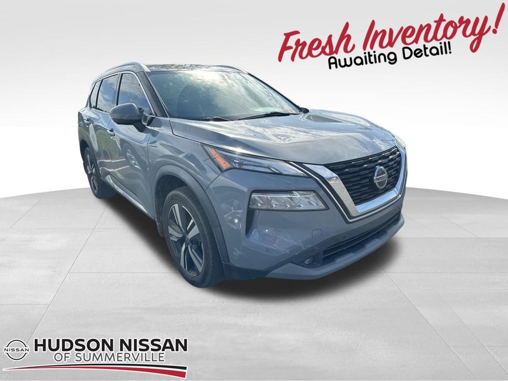 2021 Boulder Gray Pearl Nissan Rogue SL FWD SUV