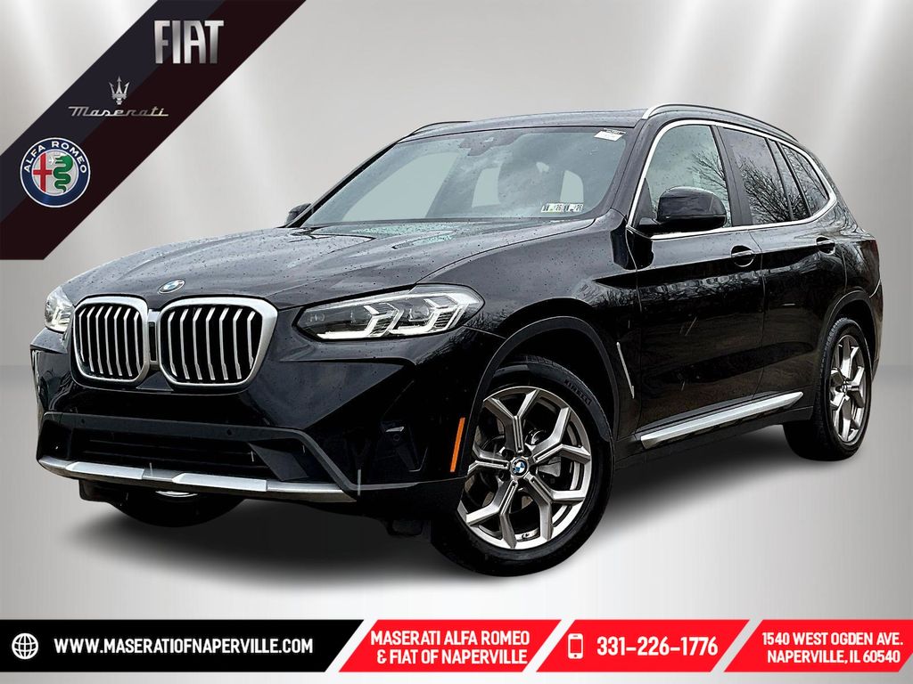 Jet Black 2023 BMW X3 xDrive30i AWD SUV / Crossover All-Wheel Drive 8-Speed Automatic